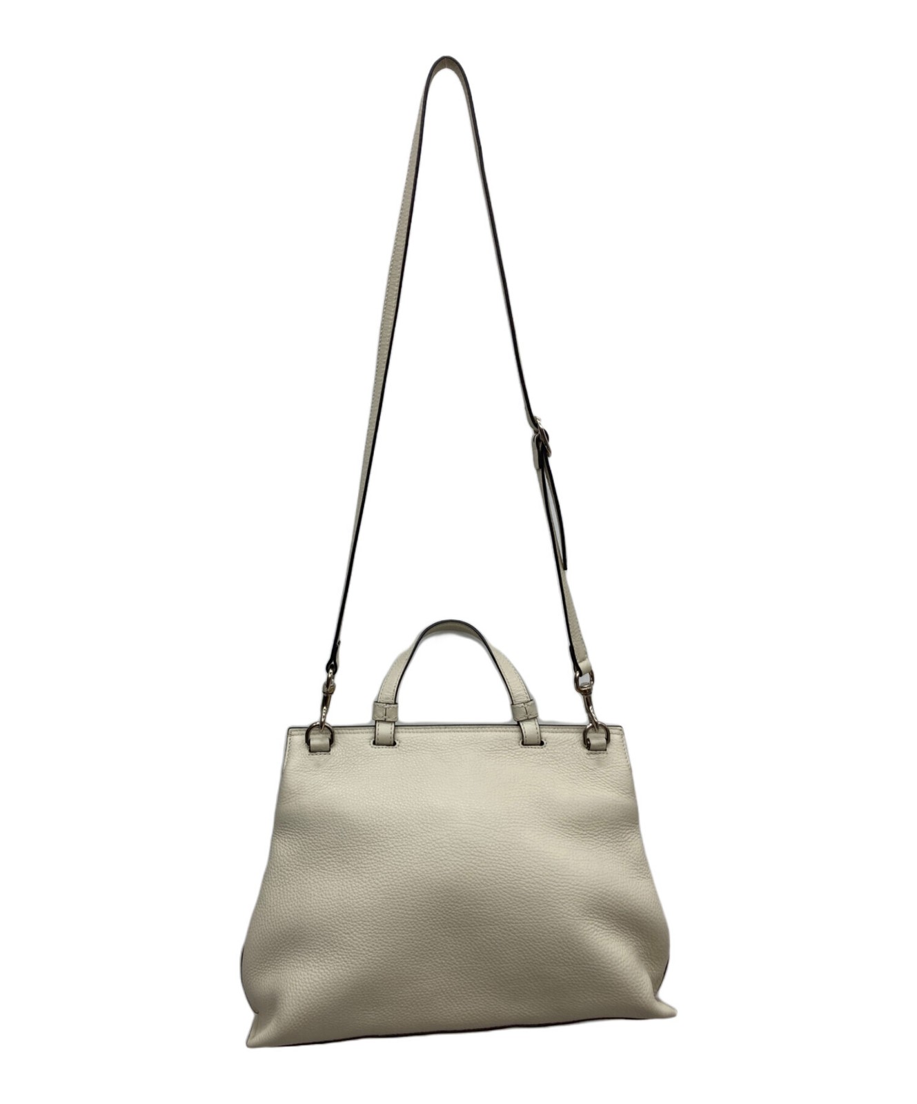 Gucci Bamboo Daily Medium Handbag Ivory Leather 392013 Italy Shoulder SN2574 thumbnail 23