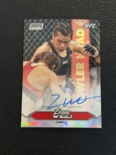2025 Topps Stadium Club UFC Zhang Weili Chrome Auto Refractor BRD