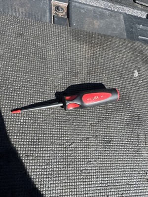 Sears Craftsman Professional USA Nos Red Black Scratch Awl 41612 Stickered