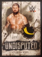 2018 Topps WWE Undisputed #UR-AX Curtis Axel Authentic Shirt Relic 71/99 NM