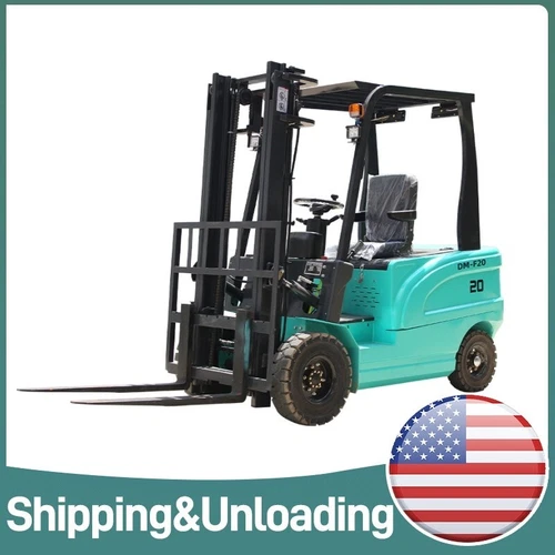 New 2025 2 Ton Rated Capacity Electric Forklift Lifter Lift Truck Two-stage mast