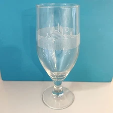 NEW Fair Isle Brewing 0.3 Liter Tulip Beer Mug Glass ~ Seattle, WASHINGTON