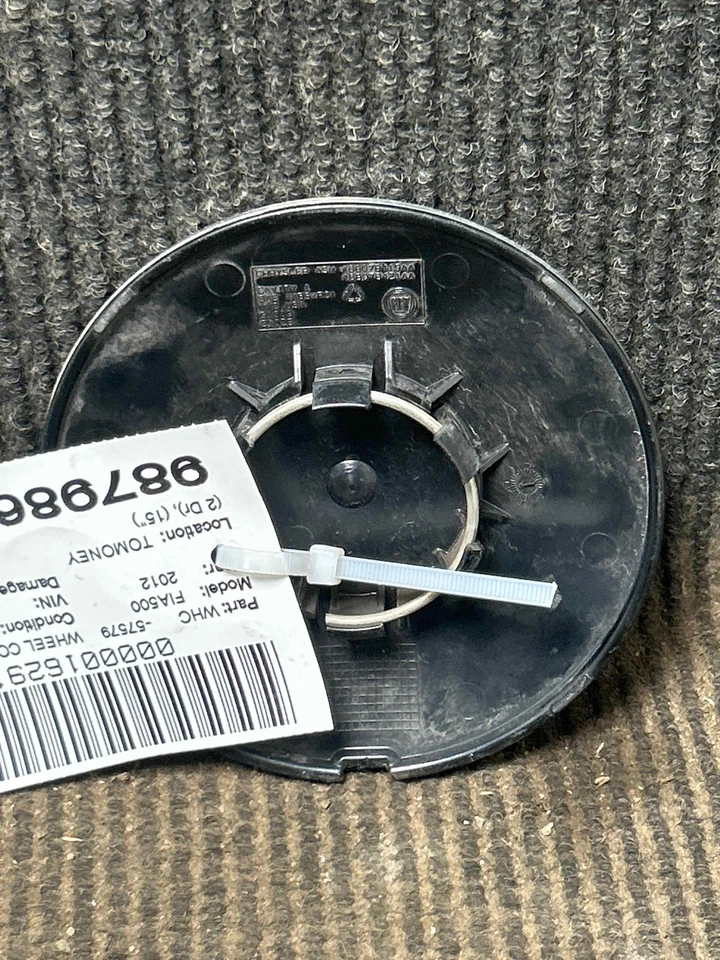 Fits 2012-2017 Fiat 500 15in Wheel Center Cap OEM:68078419AA Foto 2 de 4