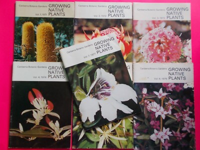 Growing Native Plants National Canberra Botanic Gardens x 7 ACT Bushes / Flowers