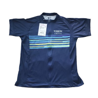 NWT Womens Custom Semi-fitted BONTRAGER Cycling Jersey Short Sleeve Full  Zip L