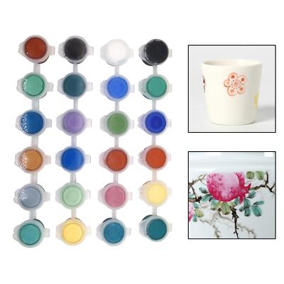 48ml Keramik Überglasur Pigment Niedertemperatur Schleiffrei Kunst Flüssigkeit Zum Selbermachen