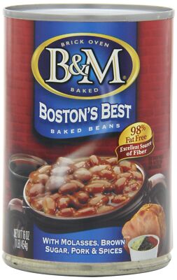	B&M Baked Beans Bostons Best 16 Ounce Pack of 12	