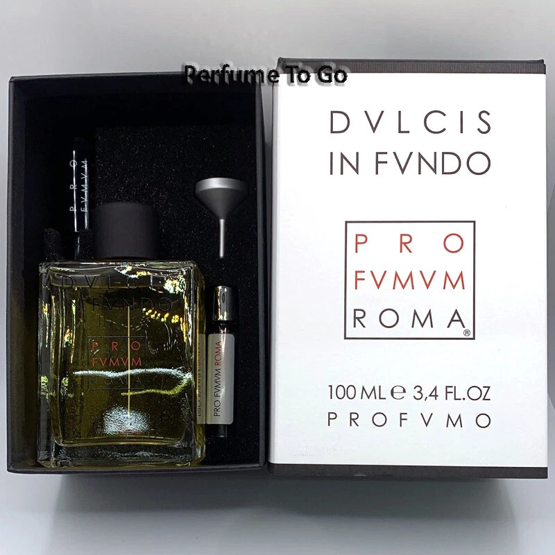 DULCIS IN FUNDO PROFUMUM ROMA 3.4 oz 100 ml Sprayer Roller