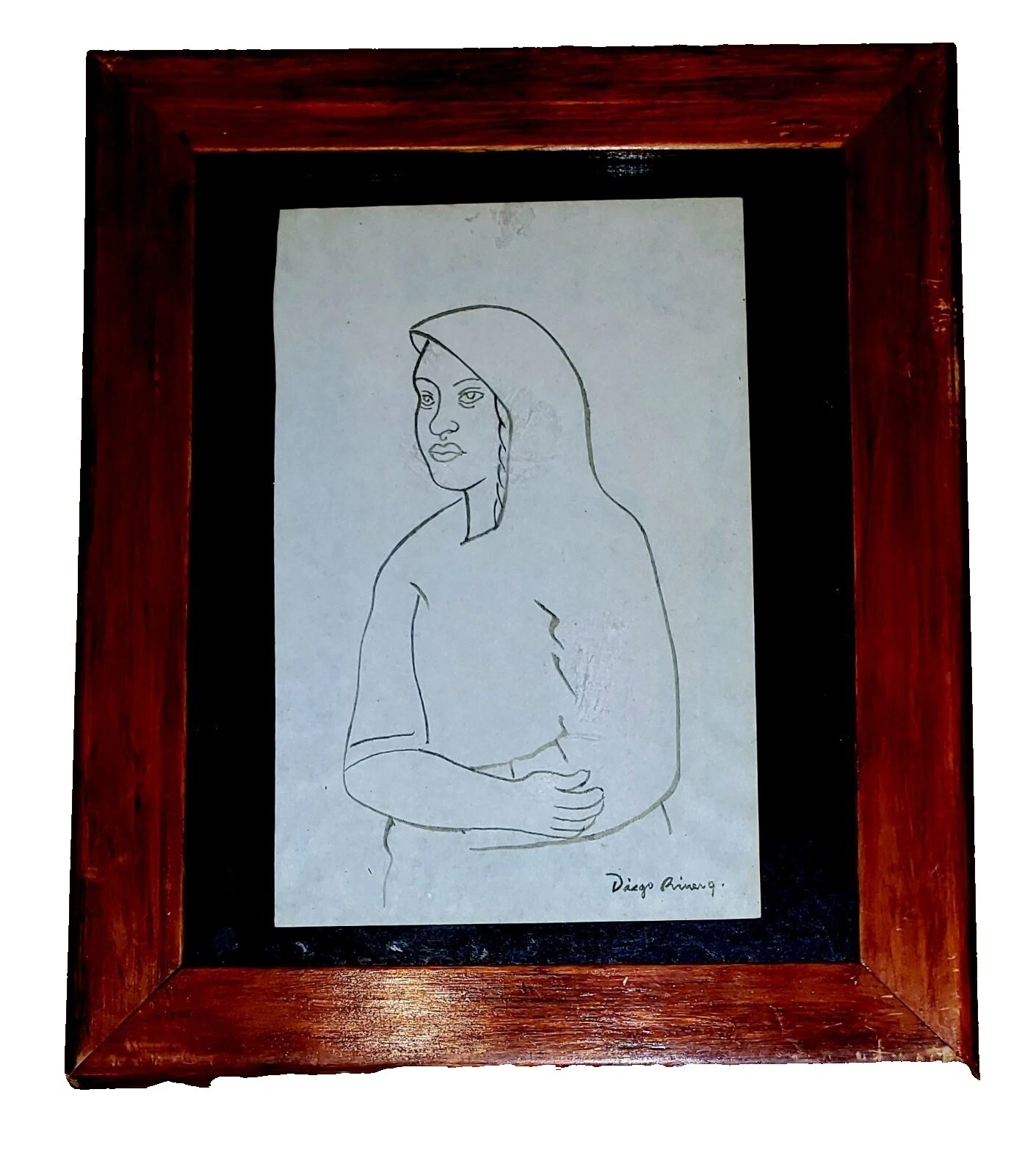 Diego Rivera tinta arte dibujos