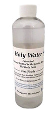 100% Pure Blessed River Jordan Holy Water Large Bottle From the Holy Land