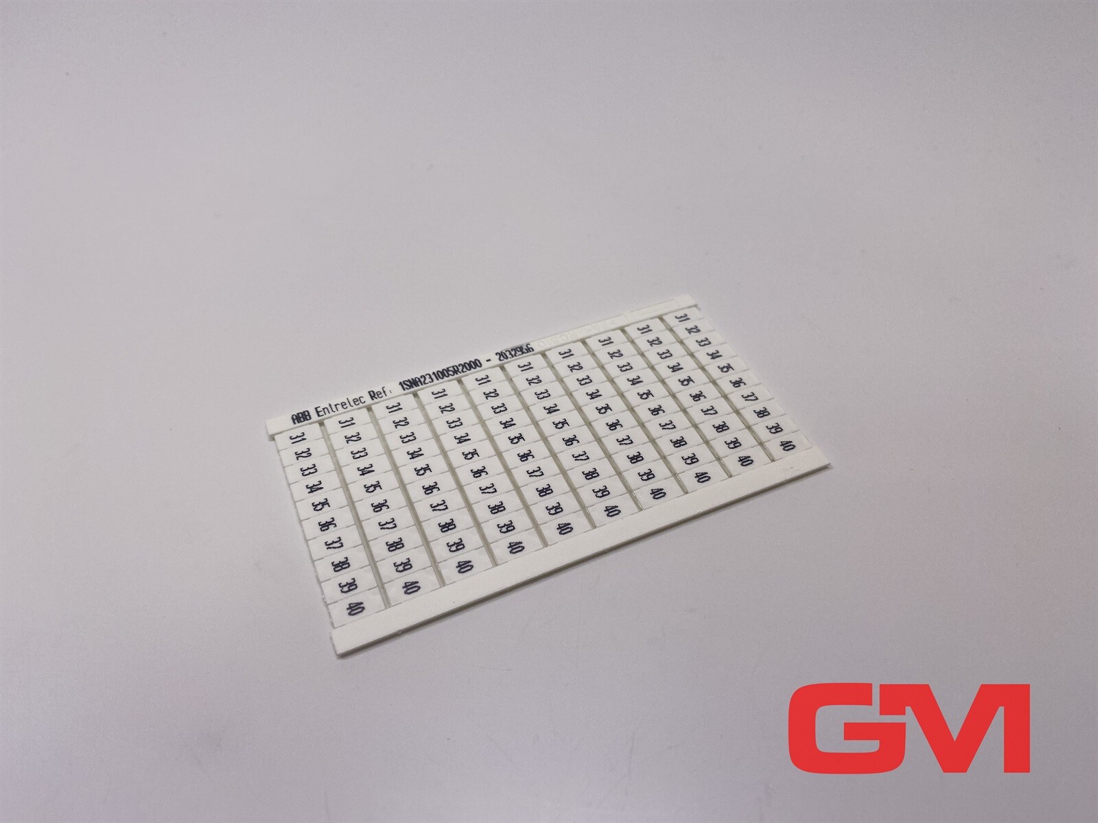 Abb Entrelec Marker Card 1Sna231005R2000 - 2032956 Rc510 10X31-40