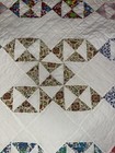 Vintage Quilt 100% Handmade Queen Size Excellent Antique Primitive — photo 6