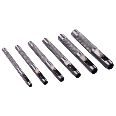 6 STÜCK HOHLLOCHER SET AMTECH QUALITÄTSWERKZEUG LEDER LOCHSCHNEIDER PAPIER NEU