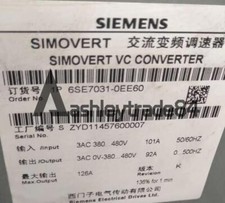 1PCS NEW Siemens 6SE7031-0EE60 6SE7 031-0EE60 Vector Inverter AC Governor