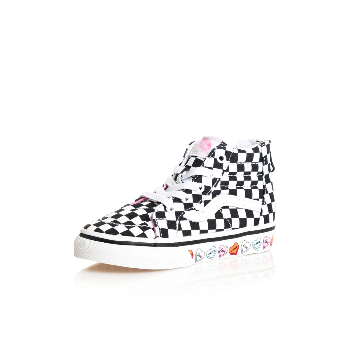 Sneakers Kid Vans Td Sk8-hi Zip (candy Hearts) Vn000xg5aby | eBay