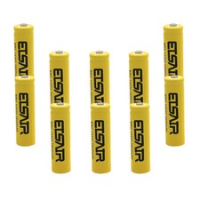 10pcs ETSAIR 2800mAh 14500 Battery Rechargeable Li-ion Lithium 3.7V Batteries
