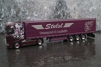 "Herpa -Scania Cs 20 Gardinenplanen Sattelzug Stelzl\" Neu Ovp 1:87"