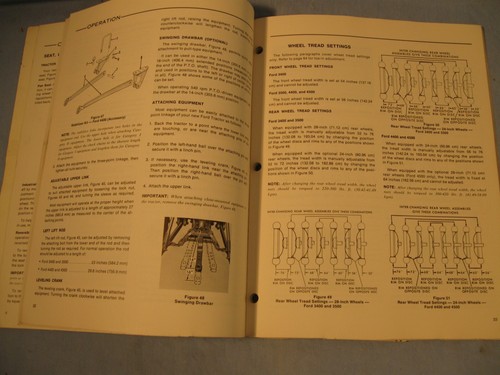 Ford 3400 3500 4400 4500 Industrial Tractor Operators Manual - Picture 6 of 8