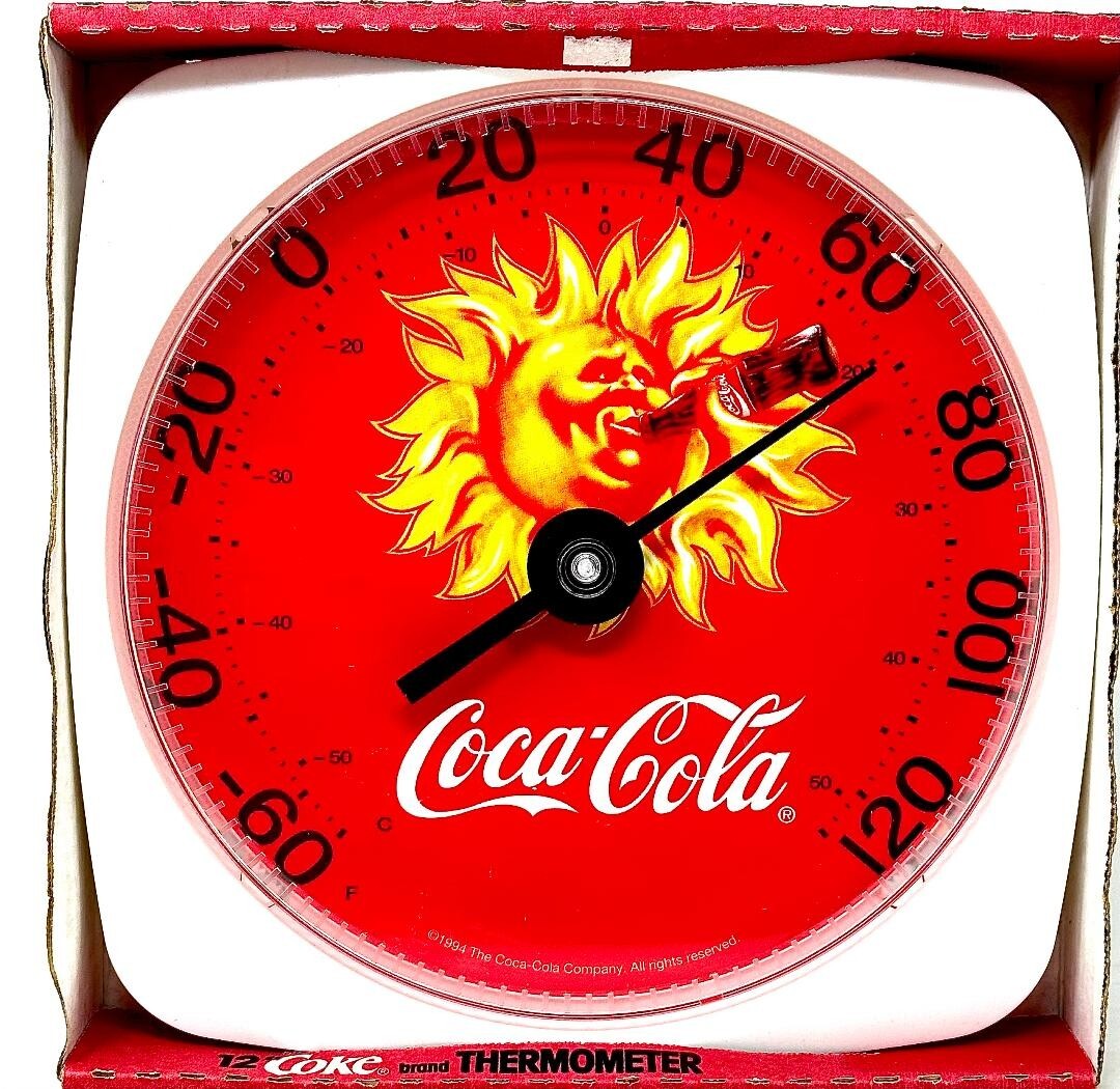 DEAD STOCK 90s  Coca Cola  コーラ温度計 ビンテージ DEAD STOCK 90s Coca Cola コーラ温度計 ビンテージ - メルカリ