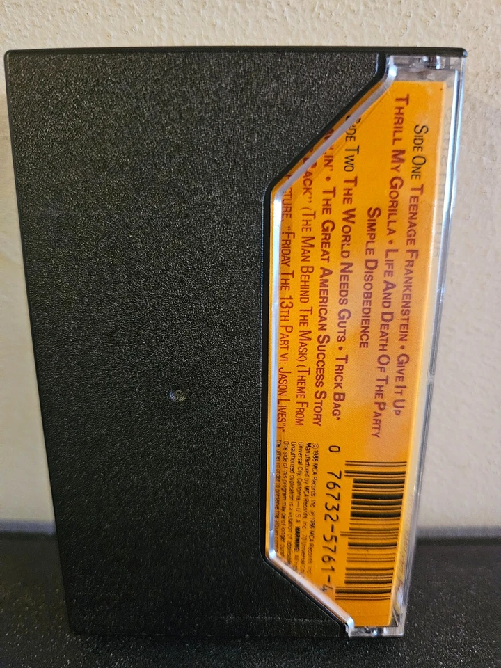 CINTA DE CASETE ALICE COOPER CONSTRICTOR 1986 HARD ROCK HEAVY METAL CLÁSICO Foto 4 de 4