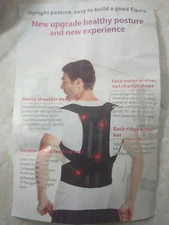 Posture Corrector Thoracic Back Brace Straight Upright Support Trainer 4XL