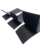 Velcro® Brand 2" x 4" 3-Pairs Industrial Adhesive Backed Hook & Loop Sheets