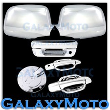 05-12 Chevy Coloradocanyon Chrome Mirror2 Doorno Khtailgate Handlegas Cover