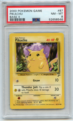 2000 POKEMON GAME #87 PIKACHU 