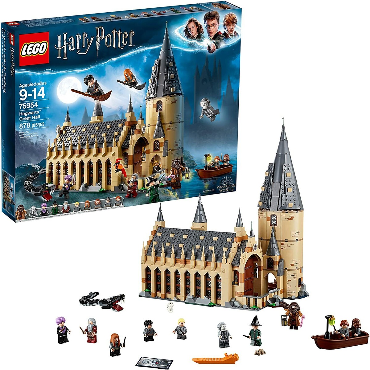 ドラゴンクエストIV V VI VII XIセット LEGO Harry Potter Hogwarts Great Hall 75954 Building Kit and Magic