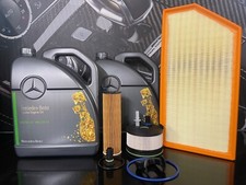 Genuine Mercedes-Benz 167 GLS Oil Air & Fuel Filters Engine Oil ZSER100