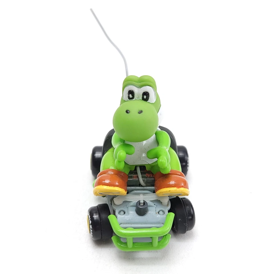 Tomy Bit Char-G Radio Control Car Super Mario Kart Yoshi UNTESTED Car Only - Image 3 of 4
