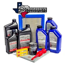 OEM Polaris Ranger 900/900 XP (NO DIESEL)  Full Service Oil Change Kit w/ Plugs