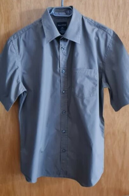 Marco Polo Custom Fit Sommerhemd ,KW 41 (L), Kurzarm  braun Uni