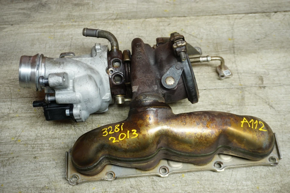 BMW 328I XDRIVE F30 2013-2014 sedán 2,0 L L L4 motor de gasolina turbocompresor 112 k OEM Foto 2 de 4