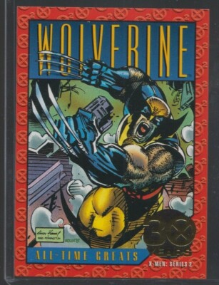 Wolverine  1993 Uncanny X-Men Series II Gold Foil #G9 