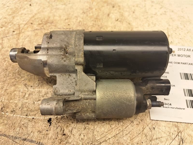 Starter Motor 2012 A6 Audi Sku#3983434