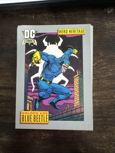 1991 DC Comics, Impel Series One, Trading Cards, Complete Base Set #1-180.