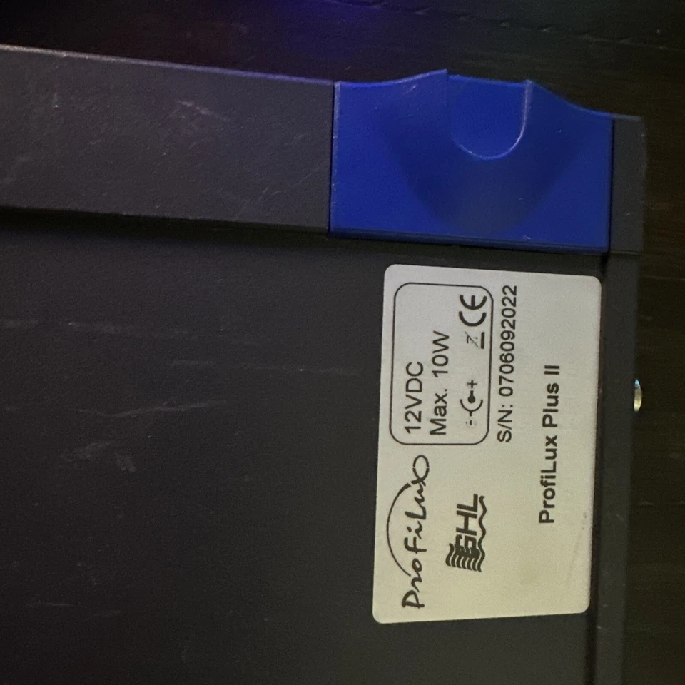 Profilux Plus II controller with Salinity Card w/ Power Cord - Image 3 of 4