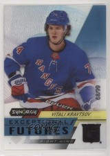 2020-21 Upper Deck Synergy Exceptional Futures Black 68/99 Vitali Kravtsov 0c2b