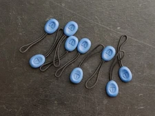 Tenba Tools Zipper Pulls (Blue, Pack of 9)