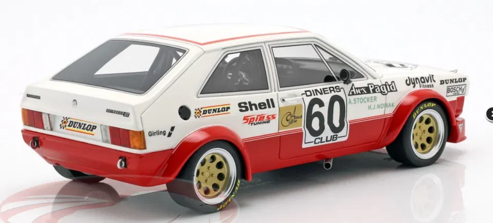 1:18 BOS 322 Stocker/Nowak Volkswagen VW Scirocco 1 Gr.2 #60 ETCC 1978 - Image 2 of 3