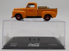 Minichamps 400082062 1:43 Scale Diecast Ford F-1 Pickup Coca Cola EX