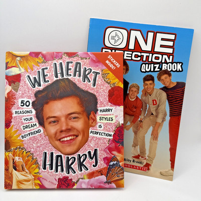 NEW Book Set We Heart Harry Styles Special Edition 2022 & One Direction 2012