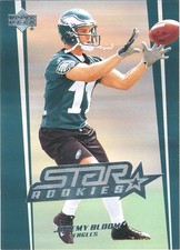 UPPER-DECK Jeremy Bloom RC EAGLES Colorado BUFFALOES CU-BUFFS