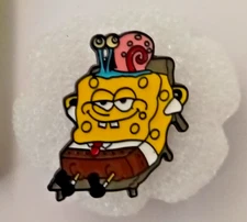 SPONGEBOB  ENAMEL PIN-NEW NO TAG-SHIP ALL THE PINS YOU BUY FOR $4.99-VISIT STORE