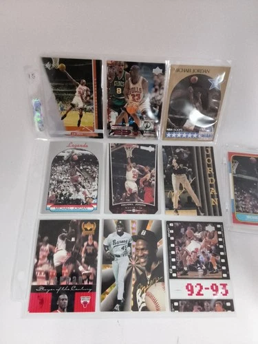 New ListingMichael Jordan 10 Cards  90s Basketball Lot Inserts, Rookies, HOF. 15