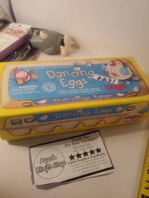 HABA Dancing Eggs Game 2003 Complete w/ Instructions Kids Family Party Game
