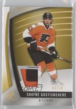 2017-18 SP Game Used Gold Spectrum Premium Materials /10 Shayne Gostisbehere 2d8