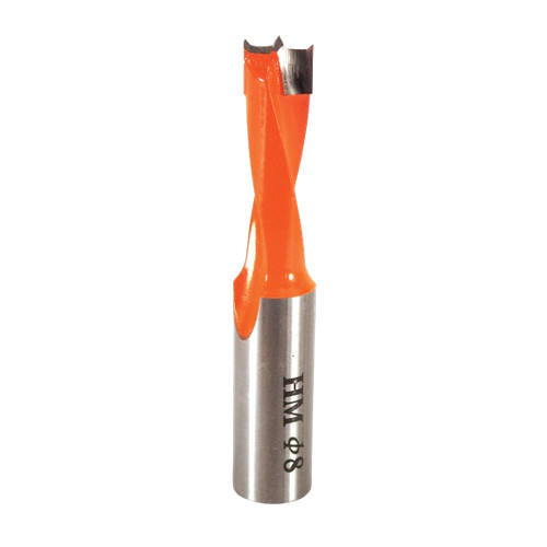 Whiteside DB8-57LH Left Hand Brad Point Dowel Drill 8mmCD, 57mmOAL