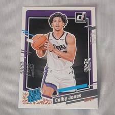 Colby Jones -  Rated Rookie - Donruss - #221 - Kings - Panini - NBA Card - RC